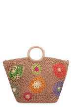 Load image into Gallery viewer, Daddy Fleur M raffia handbag