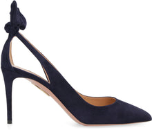 Load image into Gallery viewer, Tie Pump suede pumps
