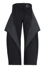 Load image into Gallery viewer, Cotton cropped jeans