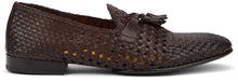 Load image into Gallery viewer, Woven leather moccasins