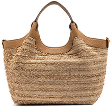 Load image into Gallery viewer, Dua woven straw tote