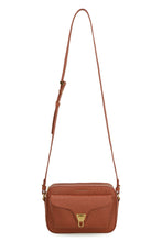 Load image into Gallery viewer, Beat Ostrich leather crossbody bag