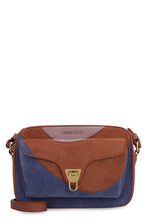 Load image into Gallery viewer, Beat Patch Suede crossbody bag