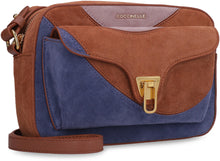 Load image into Gallery viewer, Beat Patch Suede crossbody bag