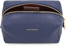 Load image into Gallery viewer, Leather wash bag