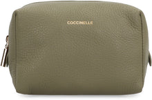 Load image into Gallery viewer, Leather wash bag