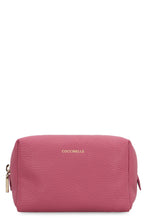 Load image into Gallery viewer, Leather wash bag