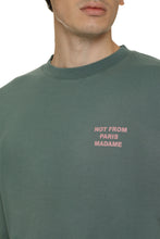 Load image into Gallery viewer, Slogan cotton crew-neck T-shirt