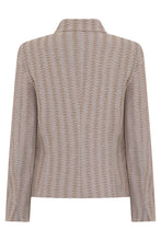 Load image into Gallery viewer, Single-breasted jacket in textured fabric