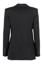 Load image into Gallery viewer, Wool single-breasted blazer