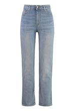 Load image into Gallery viewer, High-rise skinny-fit jeans
