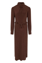 Load image into Gallery viewer, Silk dress with dots