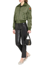 Load image into Gallery viewer, Nylon bomber jacket