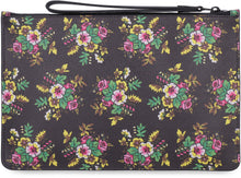 Load image into Gallery viewer, Printed leather clutch