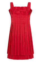 Load image into Gallery viewer, Pleated short dress