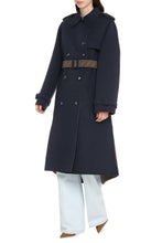 Load image into Gallery viewer, Wool long coat