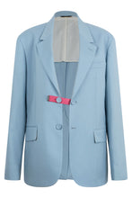 Load image into Gallery viewer, Single-breasted wool blazer