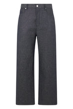 Load image into Gallery viewer, Wide leg denim pants