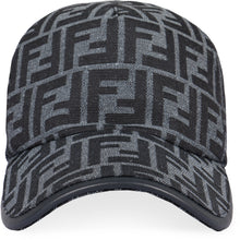 Load image into Gallery viewer, All over logo baseball cap