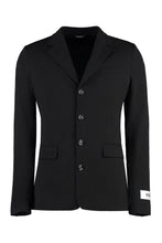 Load image into Gallery viewer, Cotton blend single-breast jacket