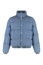Load image into Gallery viewer, Puffer jacket in denim