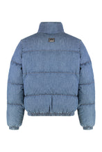 Load image into Gallery viewer, Puffer jacket in denim