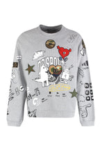 Load image into Gallery viewer, Cotton crew-neck sweatshirt