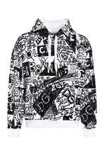 Load image into Gallery viewer, Printed cotton hoodie