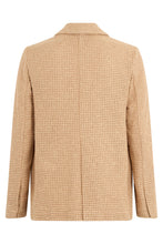 Load image into Gallery viewer, Single-breasted blazer in crafted fabric
