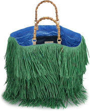 Load image into Gallery viewer, Giannutri raffia tote bag
