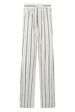 Load image into Gallery viewer, Cotton and silk striped pants