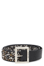 Load image into Gallery viewer, Leather belt with studs