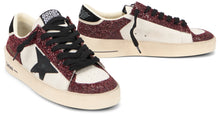 Load image into Gallery viewer, Sneaker Stardan in leather with glitter