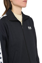 Load image into Gallery viewer, Contrasting stripes full-zip jacket
