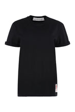 Load image into Gallery viewer, Cotton crew-neck T-shirt