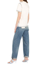 Load image into Gallery viewer, Embroidered cotton T-shirt