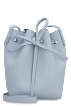 Load image into Gallery viewer, Bucket leather mini crossbody bag