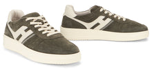 Load image into Gallery viewer, Green sports sneakers with durable sole