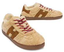 Load image into Gallery viewer, Cool sneakers in sheepskin and leather
