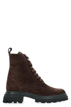 Load image into Gallery viewer, Hogan 10-Storey Lace-up suede ankle boots