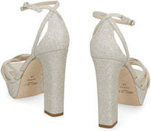 Load image into Gallery viewer, Isra glitter platform sandals
