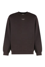 Load image into Gallery viewer, Slogan Classic crewneck sweatshirt in cotton
