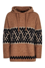 Load image into Gallery viewer, Sweater in a mohair blend jacquard