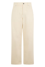 Load image into Gallery viewer, Loose and straight cotton pants