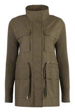 Load image into Gallery viewer, Cotton panel cardigan