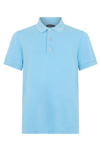 Load image into Gallery viewer, Polo in mixed cotton and lyocell