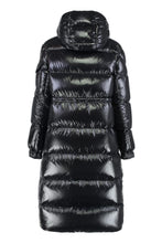 Load image into Gallery viewer, Long puffer jacket Cavettaz with hood