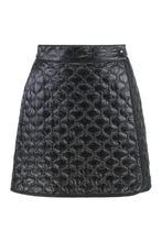 Load image into Gallery viewer, Padded Mini Skirt with Checked Quilting