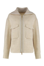 Load image into Gallery viewer, Jacket shirt in mixed wool