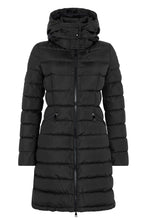 Load image into Gallery viewer, Long Flammette down jacket with hood